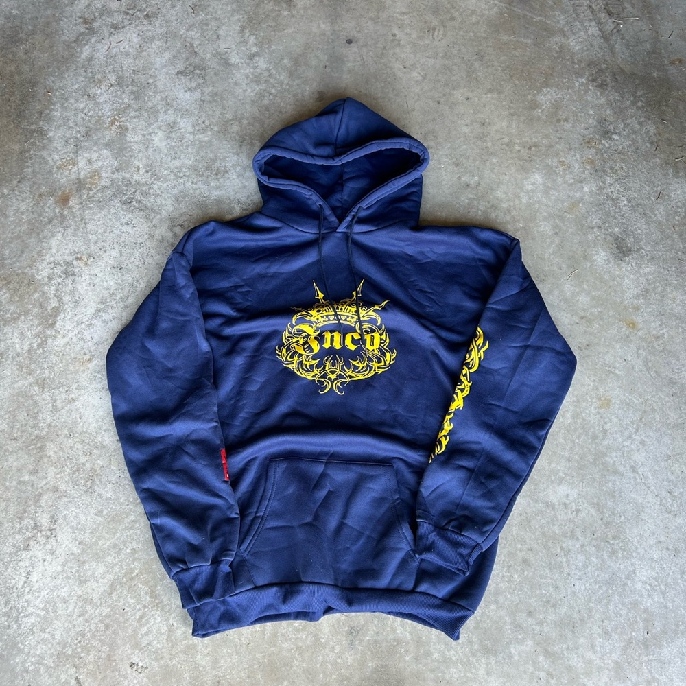 Crazy polyester JNCO jeans hoodie size xl